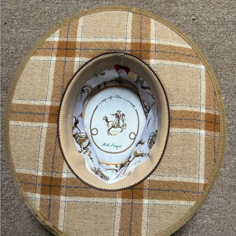 Nick Fouquet beaver felt hat. USED.